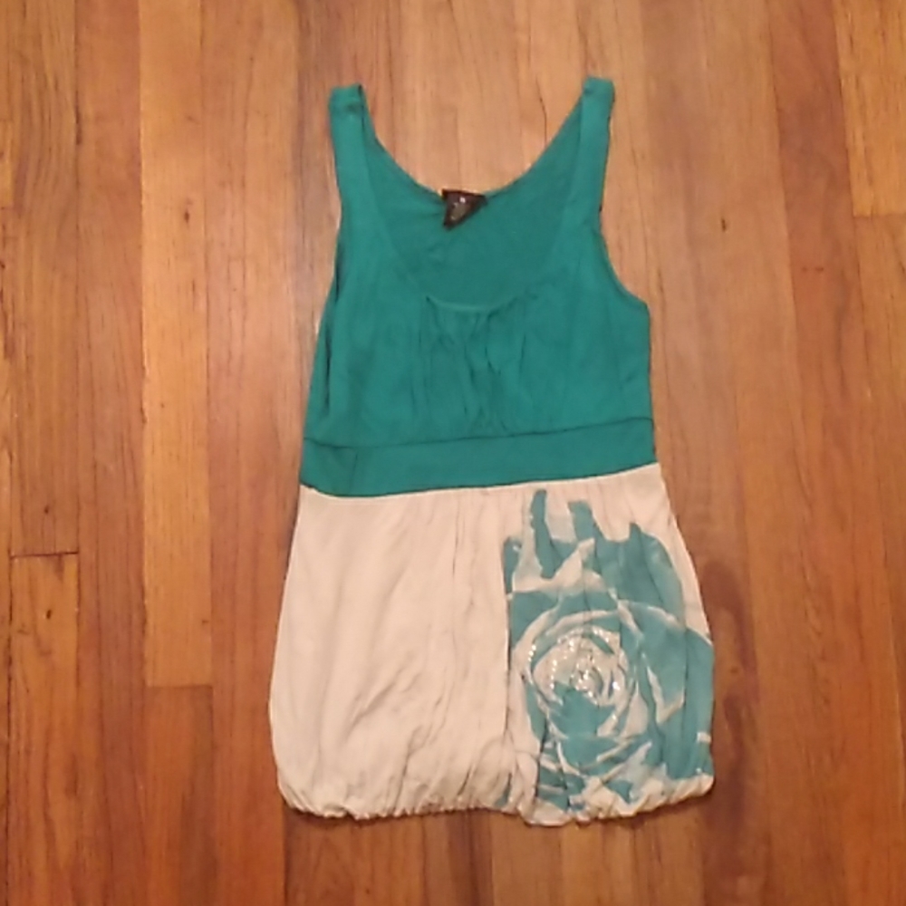 floral Accent Top
